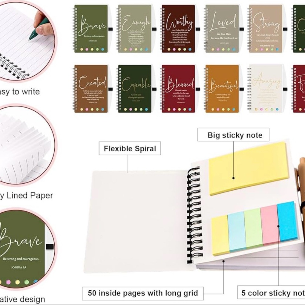Set of Two Scripture Notebooks - Picture 3 of 3